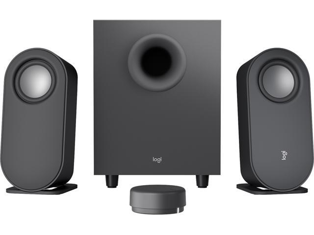 Logitech Z407 Bluetooth Computer Speakers and Subwoofer with Wireless Control: USB, 3.5mm Jack