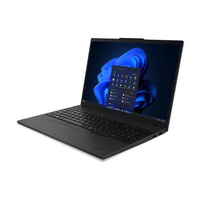 Lenovo ThinkPad T16 Gen 4 (Intel) Intel Core Ultra 7 255U Laptop 40.6 cm (16") WUXGA 16 GB DDR5-SDRAM 512 GB SSD Wi-Fi 6E (802.11ax) Windows 11 Pro French Black