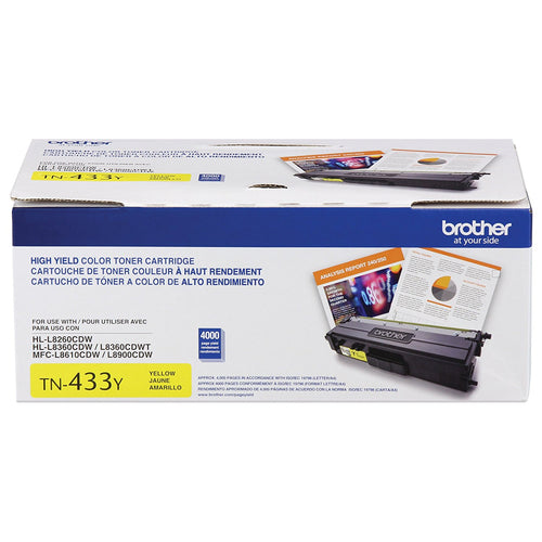 Brother TN-433Y toner cartridge 1 pc(s) Original Yellow