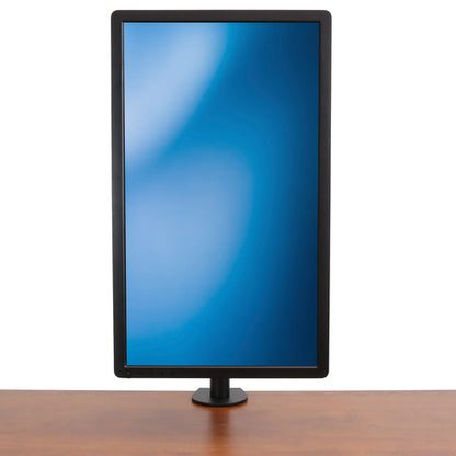 StarTech.com Desk Mount Monitor Arm for up to 34" (8 kg) VESA Compatible Displays - Articulating Pole Mount Single Monitor Arm - Ergonomic Height Adjustable Monitor Mount - Desk Clamp/Grommet