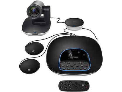 Logitech Group Video Conferencing Bundle with Expansion Mics (960-001060)