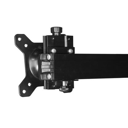 StarTech.com Wall Mount Dual Monitor Arm – Articulating Ergonomic VESA Wall Mount for 2x 24" Displays – Synchronized Adjustable Crossbar – Tilt/Swivel/Rotate- Double Screen Mount Bracket