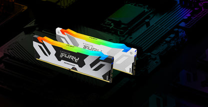 Kingston Technology FURY 24GB 8800MT/s DDR5 CL42 CUDIMM Renegade RGB White