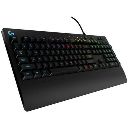 Logitech - Prodigy G213 Full-size Wired Membrane Gaming Keyboard with RGB Backlighting - Black