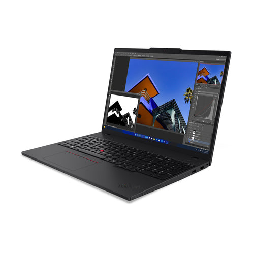 Lenovo ThinkPad T16 Gen 3 Intel Core Ultra 5 125U Laptop 40.6 cm (16") WUXGA 16 GB DDR5-SDRAM 256 GB SSD Wi-Fi 6E (802.11ax) Windows 11 Pro English Black