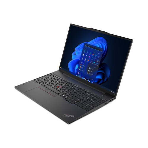 Lenovo ThinkPad E16 Gen 2 (AMD) AMD Ryzen™ 7 7735U Laptop 40.6 cm (16") WUXGA 16 GB DDR5-SDRAM 512 GB SSD Wi-Fi 6E (802.11ax) Windows 11 Pro English Black