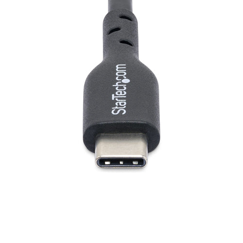 StarTech.com 3ft (91cm) USB-C Charging Cable, Charge & Sync, 60W (3A) PD, USB 2.0 Laptop Charger Cable, TPE Jacket - Black USB C Charging Cord