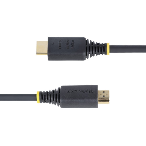 StarTech.com 6ft (1.8m) Premium Certified High Speed HDMI Cable, 4K 60Hz/1440p 144Hz, HDR10/HDCP 2.2/ARC, 18Gbps, UHD HDMI 2.0 Cord for TV/Monitor/Display, TPE Jacket
