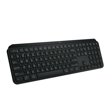 Logitech - MX Keys S Universal Full-size Wireless Scissor Keyboard for PC and Mac with Backlit keys - Black