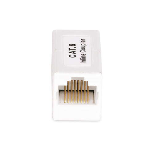 StarTech.com RJ45 Coupler, Inline Cat6 Coupler, Female to Female (F/F) T568 Connector, Unshielded Ethernet Cable Extension