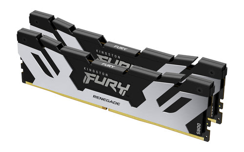 Kingston Technology FURY 32GB 7600MT/s DDR5 CL38 DIMM (Kit of 2) Renegade Silver XMP