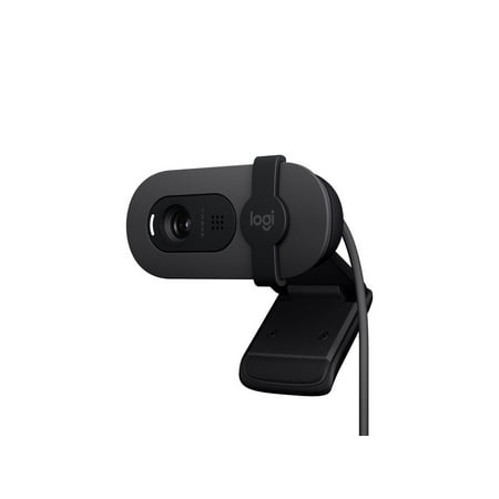 Logitech Brio 100 1080p Webcam - Black
