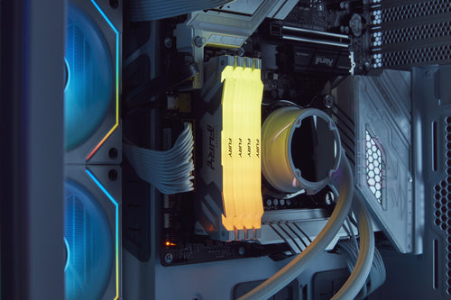 Kingston Technology FURY 24GB 8800MT/s DDR5 CL42 CUDIMM Renegade RGB White