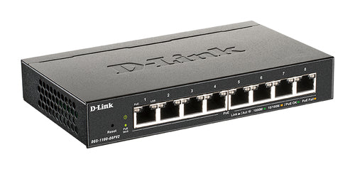 D-Link 8-Port PoE Gigabit Smart Managed Switch