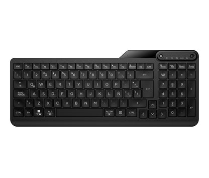 HP SBUY 475 DUAL-MODE WL KBD U.S. ENGLISH LOCALIZATION keyboard Universal RF Wireless + Bluetooth Black