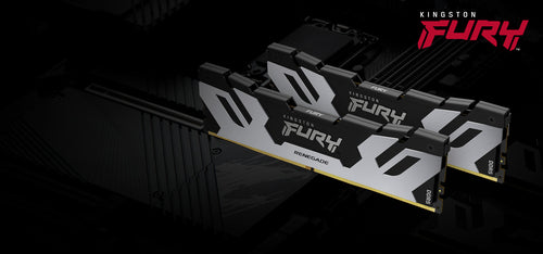 Kingston Technology FURY 24GB 8000MT/s DDR5 CL38 DIMM Renegade Silver