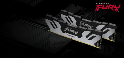 Kingston Technology FURY 48GB 8800MT/s DDR5 CL42 CUDIMM (Kit of 2) Renegade Silver