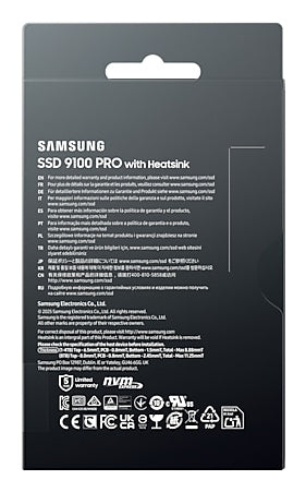Samsung 9100 PRO 8 TB M.2 PCI Express 5.0 NVMe V-NAND TLC