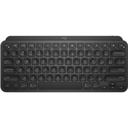 Logitech MX Keys Mini Minimalist Wireless Illuminated Keyboard  Compact  Bluetooth  Backlit  USB-C  Metal Build  Black