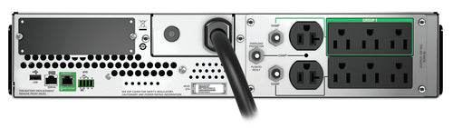 APC SMT2200RM2UC uninterruptible power supply (UPS) Line-Interactive 2.2 kVA 1980 W 8 AC outlet(s)