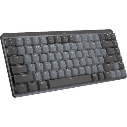 Logitech MX Mechanical Mini Wireless Illuminated Keyboard  Linear Switches  Backlit  Bluetooth  USB-C  macOS  Windows  Linux  iOS  Android  Graphite