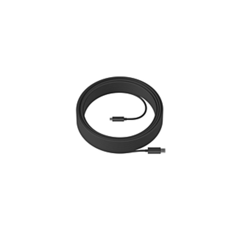 Logitech 939-001802 Strong USB Cable 25m - Black