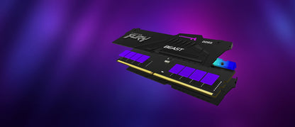 Kingston Technology FURY Beast 64GB 5600MT/s DDR5 CL40 DIMM RGB