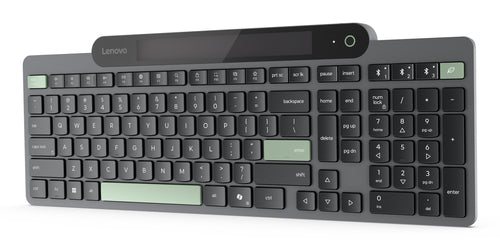 Lenovo 4Y41R69498 keyboard Home/Office Bluetooth Canadian, French Black, Green