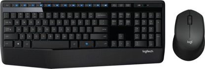 Logitech MK345 Wireless Combo with Full-Size Keyboard and Right-Handed Mouse -