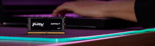 Kingston Technology FURY 16GB 4800MT/s DDR5 CL38 SODIMM (Kit of 2) Impact