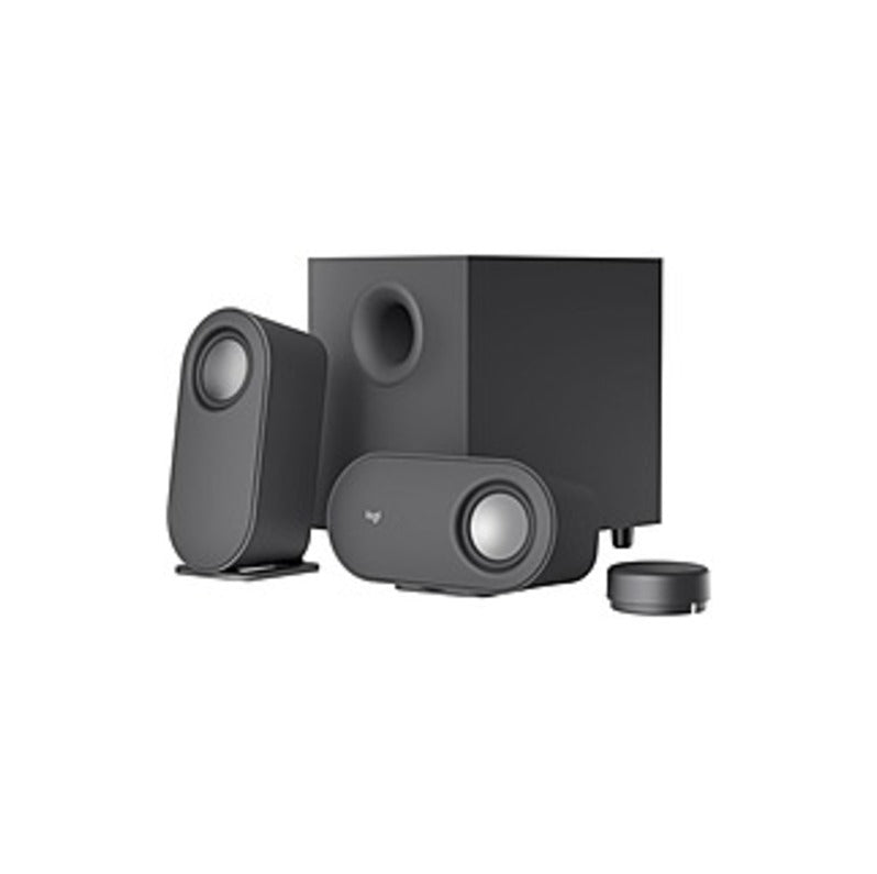 Logitech Z407 Bluetooth Computer Speakers and Subwoofer with Wireless Control: USB, 3.5mm Jack