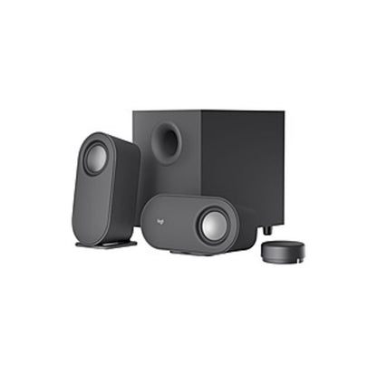 Logitech Z407 Bluetooth Computer Speakers and Subwoofer with Wireless Control: USB, 3.5mm Jack