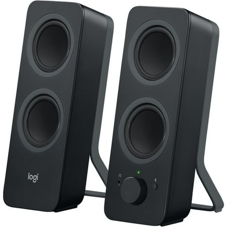 Logitech Z207 2.0 Stereo Computer Speakers  Black