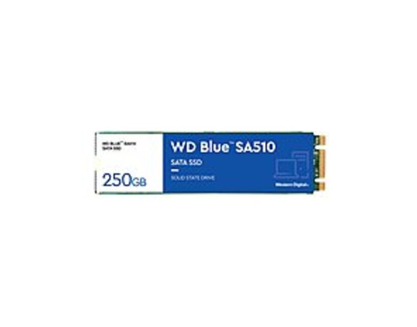 Western Digital 250GB WD Blue SA510 SATA SSD  Internal M.2 2280 Solid State Drive - WDS250G3B0B-00AXS0