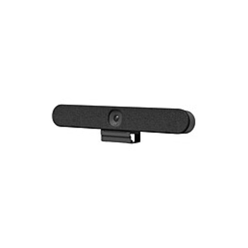 Logitech - Rally Bar Huddle 4K Ultra HD Webcam for Business - Black