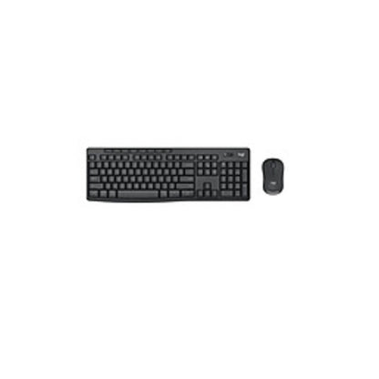 Logitech - MK370 Combo for Business Full-Size Wireless Keyboard and Mouse Bundle with Secure Logi Bolt USB Connection - Graphite