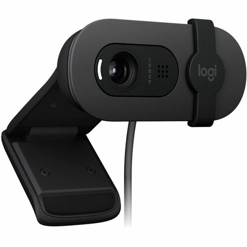 Logitech Brio 105 Full HD 1080p Business Webcam with Auto-Light Balance  USB-A  Privacy Shutter  Easy Set-Up  Compatible with Windows  macOS  ChromeOS
