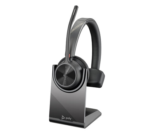 HP Poly Voyager 4310 Microsoft Teams Certified Headset +BT700 dongle +Charging Stand