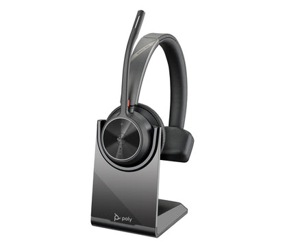 HP Poly Voyager 4310 Microsoft Teams Certified Headset +BT700 dongle +Charging Stand