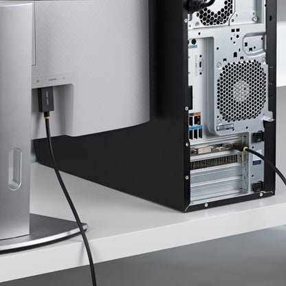 StarTech.com 6ft (1.8m) Mini DisplayPort to HDMI Adapter Cable, 4K 60Hz with HBR3/HDCP 2.3/DPCP, MDP to HDMI 2.0, Active Video Converter, Mini DisplayPort Desktop to HDMI Monitor