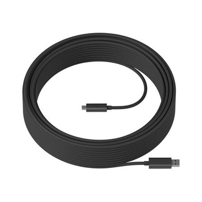 Logitech 939-001802 Strong USB Cable 25m - Black