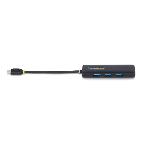 StarTech.com 4-Port USB-C Hub, 5Gbps, USB-C to 4x USB-A, Bus Powered, Small Travel Mini Hub, Multi-Port USB 3.0 Splitter, Portable Hub, Overcurrent Protection