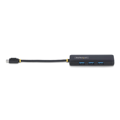StarTech.com 4-Port USB-C Hub, 5Gbps, USB-C to 4x USB-A, Bus Powered, Small Travel Mini Hub, Multi-Port USB 3.0 Splitter, Portable Hub, Overcurrent Protection