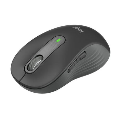 Logitech Signature M650 L Full Size Wireless Mouse - For Large Sized Hands  2-Year Battery  Silent Clicks  Customizable Side Buttons  Bluetooth  Graphite