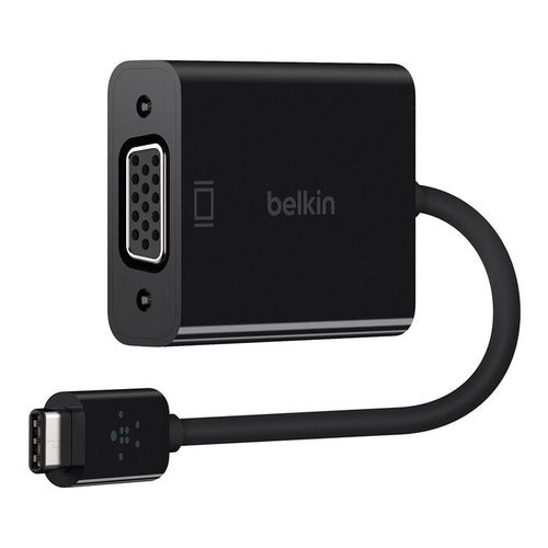 Belkin Type-c To Vga Adapter - External Video Adapter - Type-c - Vga - Black