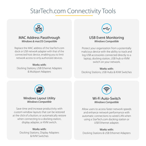StarTech.com USB-C Dock - Dual Monitor 1080p HDMI Laptop Docking Station - 65W Power Delivery - 1x USB-C, 3x USB-A, Ethernet - Dual Video Display USB 3.1 Gen 1 Type-C Dock - Mac & Windows