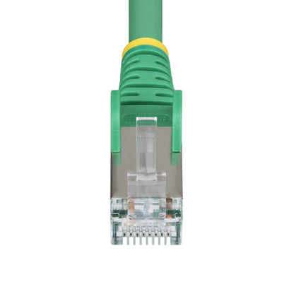 StarTech.com 10ft Green CAT6a Ethernet Cable, Snagless RJ45, 10GbE, 100W PoE++, S/FTP, LSZH, 27AWG Pure Bare Copper Wire, 500MHz, Shielded Network Patch Cord w/Strain Reliefs, Individually Tested/ETL Verified