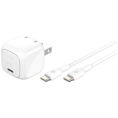 Belkin 30W USB-C Wall Charger With C-C Cable - 1.0 ea