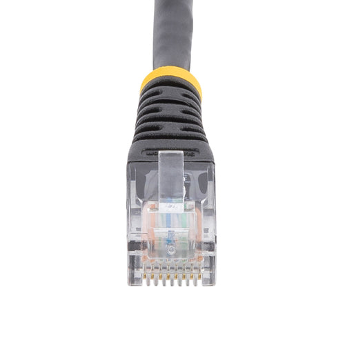 StarTech.com 50 ft Cat5e Black Molded RJ45 UTP Cat 5e Patch Cable - 50ft Patch Cord