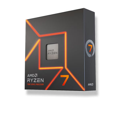 AMD - Ryzen 7 7700X 8-core - 16-Thread 4.5GHz (5.4 GHz Max Boost) Socket AM5 Desktop Processor - Silver